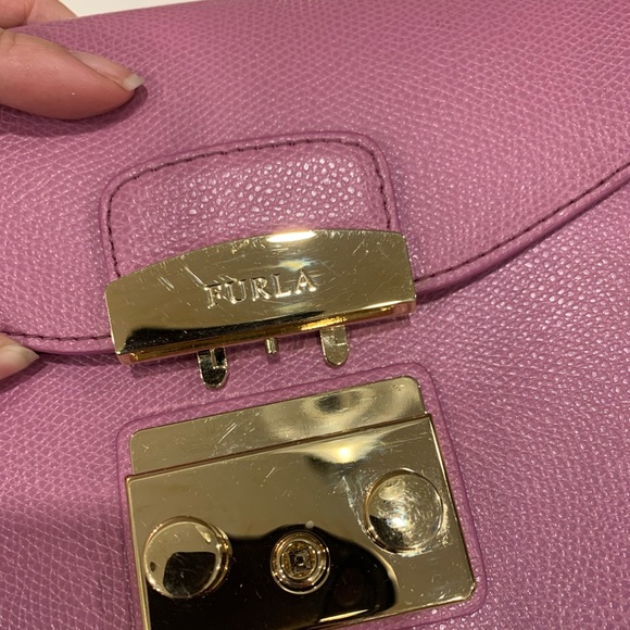 Authentic Furla Metropolis Crossbody - Dusty Pink - Picture 2 of 6